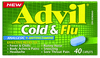 Advil Cold And Flu Caplets 40s - Advil Cold & Flu Caplets 40s