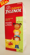 Tylenol Children's For Fever & Pain 2-11 years Banana Berry Twist