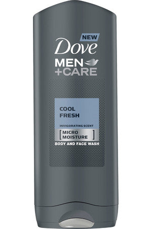 Dove Men+Care Cool Fresh Body & Face Wash 400 ml