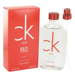 Ck One Red Eau De Toilette Spray By Calvin Klein