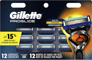Gillette Proglide 12 Cartridges