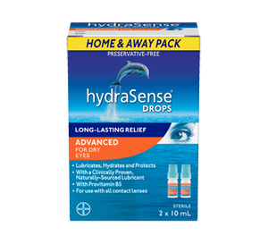 Hydrasense Advanced For Dry eyes 2X10ml