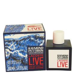 Lacoste Live Eau DE Toilette Spray (Limited Edition Raymond Pettibon Bottle) By Lacoste