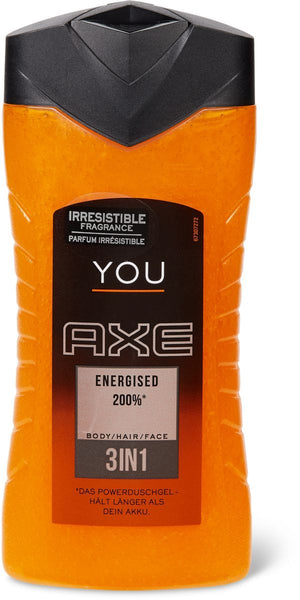 AXE You Energised Shower Gel 3in1  250ml