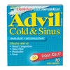 ADVIL Cold & Sinus Liqui-gels 10's - ADVIL Cold & Sinus Liqui-Gels 10's