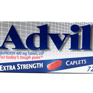ADVIL Caplets Extra 72's , 400 mg - Advil Caplets Extra 72's , 400 mg