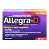 ALLEGRA D 60 mg , 30'S - Allegra D Allergies + Congestion Nasal  30'S