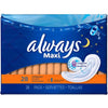 ALWAYS 28's Maxi Overnight Pads W/Flexi-Wings 28's - Always Maxi Overnight Pads Without Wings 28's