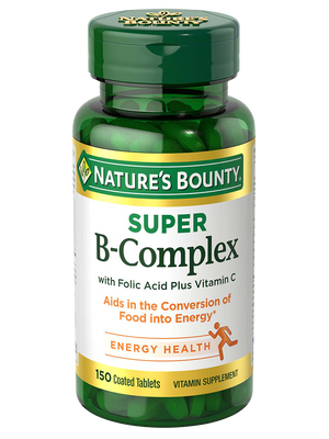 Super B-Complex With Folic Acid Plus Vitamin C 150's