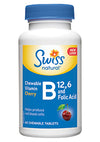 Vitamin B12, B6 And Folic Acid Cherry Chewable TabletS 60s