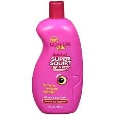 L'ORÉAL Kids Hair & Body Shampoo 3in1 Extra Gentle Burst of Raspberry