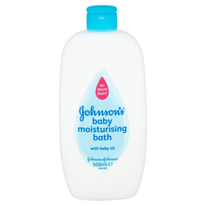 Johnson Baby Moisturising Bath With Baby Oil 500ml 