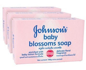 Johnson's Baby Soap 100 g Blossoms  - Johnson's Baby Soap 100 g Blossoms