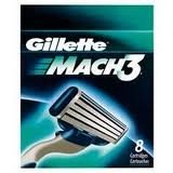 Gillette Mach 3 8 Cartridges - Gillette MACH3 8 Cartridges