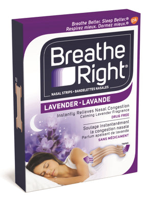 Breathe Right Lavender 8 Strips