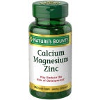 Calcium Magnesium Zinc Withe Vitamin D3 100's