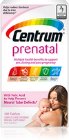 Centrum Prenatal With Folic Acid 100's