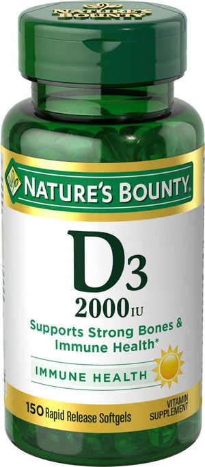 D3 2000 iu  150's  Spports Strong Bones & Immune Health - D3 2000 iu  150's