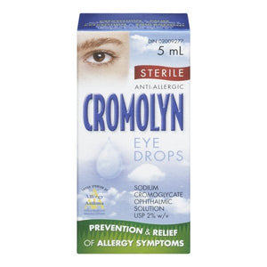 CROMOLYN Anti Allergic Sterile Eye Drops 5 ml