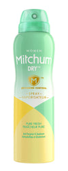 Mitchum Dry Pure Fresh Women 113.4g Spray