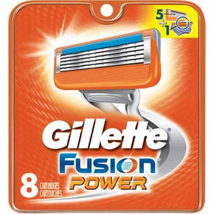 Gillette Fusion power 8 cartridges