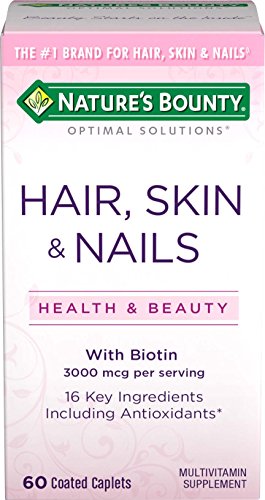 Hair, Skin & Nails With Biotin 3000mcg Per Serving 60's