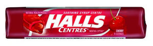 Halls Centres Cherry 15Pack
