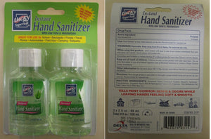 LUCKY Instant Hand Sanitizer 2 x 59 ml