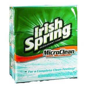 Irish Spring 3 Bar Microclean With Microbeads