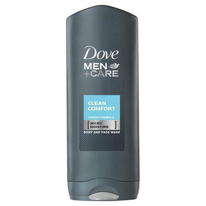 Dove Men+Care Clean Comfort Body&Face Wash 400 ml