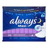 ALWAYS 20's Maxi Overnight Extra-Heavy Flow Pads W/Flexi-Wings 20s