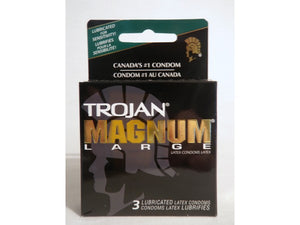 Trojan Magnum Ecstasy Large Condoms - Trojan Magnum Large Condoms