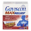 Gaviscon Max Relief Berry 18 chewable tabs