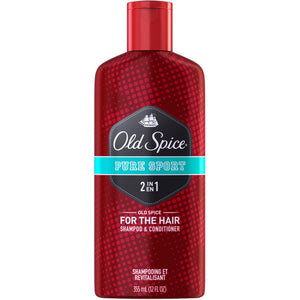 Old Spice Pure Sport Shampoo & Conditioner 2 in 1 355ml