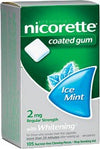 NICORETTE 2 mg Ice Mint Coated Gum 105's