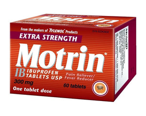 Motrin Ibuprofen 300 mg Extra Strength 60 Tablets - Motrin 300 mg Extra Strength 60 Tablets
