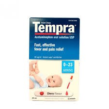 Tempra Infant Drops Cherry Flavour 24mls