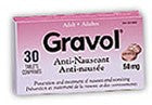 Gravol Tablets 50 mg 30's