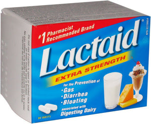 Lactaid Extra Strength Tablet 40's