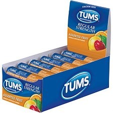 Tums Extra Strength 750 Assorted Fruits