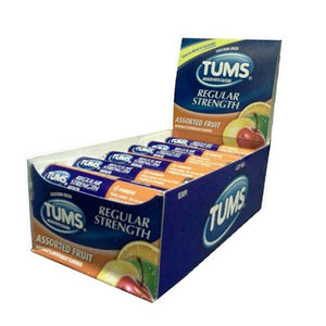 Tums Regular Strength Assorted Fruit