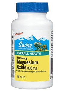 Magnesium Oxide Hi Potency 835 mg Tablet 90's