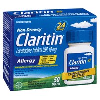 Claritin Allergy 10mg 24 Tablets 50's