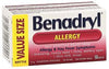 BENADRYL Allergy 25 mg , 50 caplets