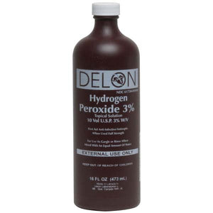 Delon Hydrogen 3% Peroxide 450ml