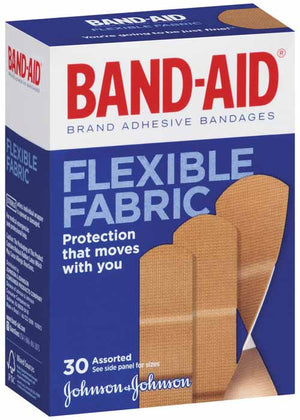 BAND-AID Flexible Fabric 50 Assorted