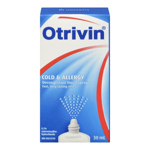Otrivin Cold & Allergy 0.1% Nasal Spray 30 ml