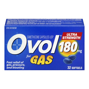 Ovol  180 mg 32 soft gel  - Ovol Ultra Strength 180 mg 32 soft gel