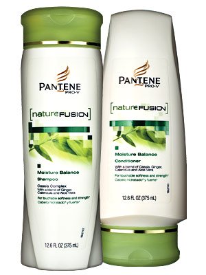 Pantene Nature Fusion Moisture Balance shampoo 375ml