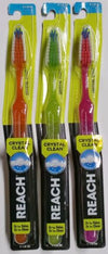 Reach Crystal Clean Toothbrush & Cap Firm